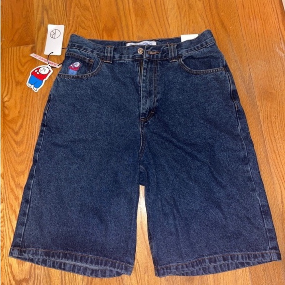 BNWT Polar Big Boy Dark Blue Jean Shorts